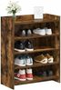 vidaXL Schuhschrank Geräucherte Eiche 73,5 x 36 x 92 cm Holzwerkstoff 8011319 Bild 2
