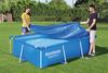 Bestway Poolabdeckung Flowclear rechteckig, Polyethylen blau, 259x170 cm Bild 3