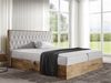 Boxspringbett Worik VI, Hellgrau, 140x200 cm Bild 2