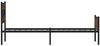 vidaXL Bettgestell ohne Matratze Braun Eiche 90x200 cm Holzwerkstoff 4017337 Bild 5