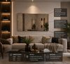 Spiegel Eilish Asymmetrisches Design 120x60 cm Bronze Bild 4