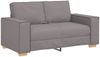 vidaXL Sofa 3 pcs Taupe 220 x 80 x 84 cm Leinenmischgewebe 3324615 Bild 5