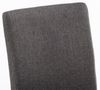 Esszimmerstuhl DALAN - Stoff Dunkelgrau 41x47x91 cm Cappucino | Essstühle Esszimmerstühle Küchenstühle Wohnzimmerstühle Bild 5