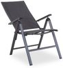 Outdoor Gartenstuhl Gartenstuhl outdoor MESSINA BHT 65x110x58 cm grau Stapelstuhl Bild 2