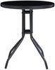vidaXL 3-tlg. Bistro-Set Schwarz und Anthrazit 3070654 Bild 3