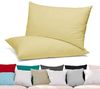 Beautex Kissenhüllen 2er Set Kissenbezug, Kissenhülle aus Baumwolle, Premium Jersey 160g/m², (2 Stück) Bild 4