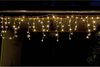 LED-Eisregen-Lichterkette 12 m 480 LED warmweiß IP44 Adapter Bild 4