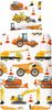 Good Morning Kinder Bettwäsche 135x200 Working Baustellenfahrzeuge Bagger 6791 Bild 5