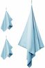 vidaXL Sporthandtuch Set 3 pcs Blau Polyester und Polyamid 42011502 Bild 3