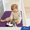 NatureMark 2er Pack Kinder JERSEY Spannbettlaken, Spannbetttuch 100% Baumwolle in vielen Größen und Farben MARKENQUALITÄT ÖKOTEX STANDARD 100 | 70x140 cm - lila Bild 4