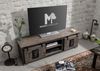 TV-Board Mango 160x45x50 grau lackiert RAILWAY #201 Bild 2