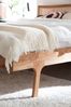 andas Bett Hällevik Doppelbett, Massivholzbett, OTTOs Choice, hyggeliger Stil, massive FSC®-zertifizierte Eiche geölt, Kopfteil mit Wiener Geflecht Bild 4