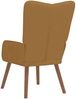 vidaXL Relaxsessel Braun Samt [327663] Bild 5