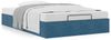 vidaXL Ottoman-Bett ohne Matratze Dunkelblau 120x190 cm Samt 3310953 Bild 4