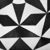 Teppich Kuhfell schwarz / weiß ⌀ 140 cm geometrisches Muster TURGUTLU Bild 5
