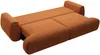 Vente-unique - MONELIA Sofa Stoff Rot - B 106 cm x H 81 cm x L 260 cm Bild 4