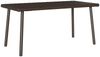 vidaXL Garten-Couchtisch Rechteckig Braun 80x40x37 cm Poly Rattan 4104056 Bild 2