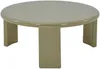 Vente-unique - ZYRENIA Couchtisch Holz, Platte Grün - B 80 cm x H 35 cm x L 80 cm Bild 3