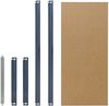 shelfplaza HOME 110x50 cm Fachboden-Set in blau für HOME Schwerlastregale mit 175 kg Traglast pro Boden Bild 1
