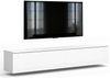 AX LIVING Lowboard TV Kommode 2x100 Barvo Weiß matt/Hochglanz Hängend Bild 4