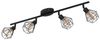 Eglo 32767 Spotleuchte LED ZAPATA 1 G9 4X3W Stahl schwarz, Glas amber L:63,5cm B:6,5cm Bild 2
