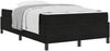 vidaXL Bettrahmen mit Matratze Schwarz 120 x 200 cm Stoff 3399056 Bild 2