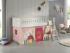 Vipack 'Scotty' Spielbett inkl. Lattenrost, Textilset und Leiter in Kiefer Weiß, Spring Bild 2