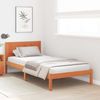 vidaXL Bettgestell Braun 80 x 200 cm Massivholz Kiefer 872205 Bild 3