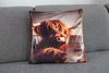 Yve! Decoration El Toro Hochlandrinder c - ca. 45x45 cm Sonnenbrille mit Zeitung Bild 2