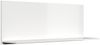 Deko-Regal Fiore L 80cm Weiss hochglanz : Weiss hochglanz Bild 1