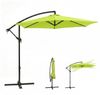 Sekey Sonnenschirm Ø300cm Ampelschirm mit Kreuzständer, Gartenschirm mit Kurbel, UV50+, LxB: 300,00x300,00 cm, Garten Terrassen Schirm rund knickbar, Winddicht & wasserdicht Bild 2