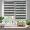 Sekey Doppelrollo Klemmfix ohne Bohren 85x150cm, Grau Bild 2