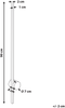 LED Wandlampe INGENIO Metall Gold Bild 2
