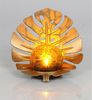 Solar Deko Monsterablatt Figur Glas Kunststoff ca 17x11 5x15 4cm Solarlampe LED für Garten Balkon Terrasse 6er Set Bild 2