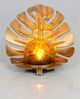 Solar Deko Monsterablatt Figur Glas Kunststoff ca 17x11 5x15 4cm Solarlampe LED für Garten Balkon Terrasse 6er Set Bild 3