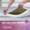 Matratzenauflage Erhöhen den Schlafkomfort mit ViscoCell Memory-Schaum Matratzenauflage Vitapur weiß (H 3.5 x T 200 x B 120 cm) Bild 5