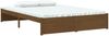 vidaXL Massivholzbett Honigbraun 140x190 cm Bild 3