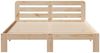 vidaXL Massivholzbett ohne Matratze 160x200 cm Kiefernholz 855555 Bild 4