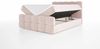 Luxusbetten24 Boxspringbett Cozy Samt, inklusive PU-Schaum Topper Bild 3
