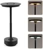 ZMH LED Tischleuchte Kabellos Nachttischlampe Touch Dimmbar Lampe Fensterbank Wohnzimmer, Augenschutz, Einfache Installtion, LED fest integriert, 3000-6500K, mehrere Helligkeitsstufen Akkulampe mit USB-Ladefunktion Kinderzimmer Bild 3