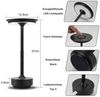 ZMH LED Tischleuchte Kabellos Nachttischlampe Touch Dimmbar Lampe Fensterbank Wohnzimmer, Augenschutz, Einfache Installtion, LED fest integriert, 3000-6500K, mehrere Helligkeitsstufen Akkulampe mit USB-Ladefunktion Kinderzimmer Bild 2