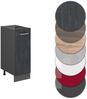 Apothekerschrank R-Line Schwarz Beton 30 cm ohne Arbeitsplatte Vicco Bild 5