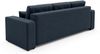 Sofa 3-Sitzer mit Schlaffunktion AUGUSTO in Stoff Wind Dunkelblau Bild 5