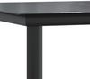 vidaXL 3-tlg. Garten-Essgruppe mit Kissen Schwarz Poly Rattan 3212752 Bild 4