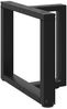 vidaXL Couchtischbeine T-Form 2 Stk. Schwarz 50x25x(42-43) cm Stahl 4013028 Bild 4