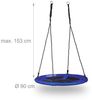 Relaxdays Nestschaukel rund mit geschlossenem Sitz Bild 5