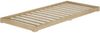 Futonbett platzsparend extra niedriges Einzelbett 100x200 Esche geölt V-60.47E-10Rollrost und Matratze inkl. Bild 2