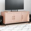 TV-Schrank Lowboard TV Rosa 100,5x39x43,5 cm Stahl d5418e Bild 2