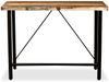 vidaXL Bartisch Altholz Massiv 120x60x107 cm 245440 Bild 2