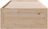 vidaXL Massivholzbett ohne Matratze mit Schubladen 75x190 cm 3308828 Bild 4